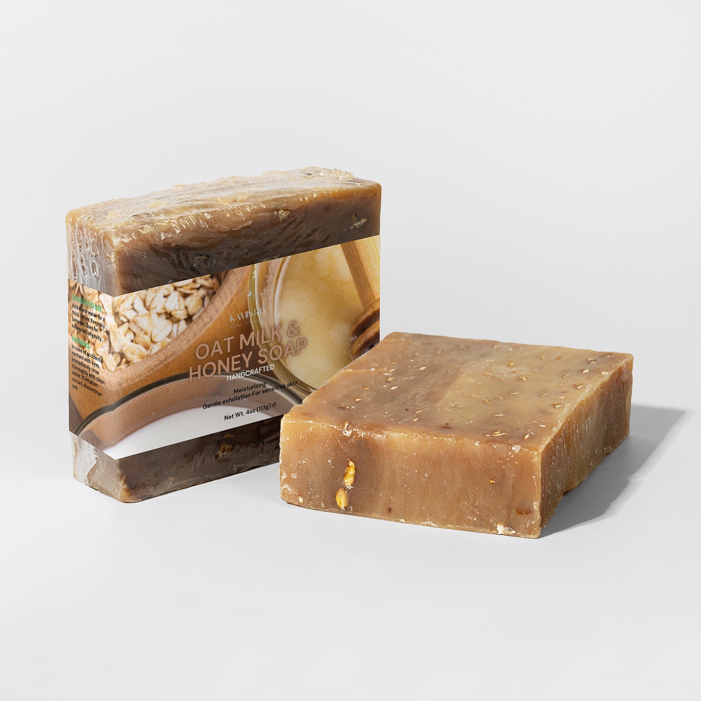 KAMISTRY Oat Milk Honey Soap