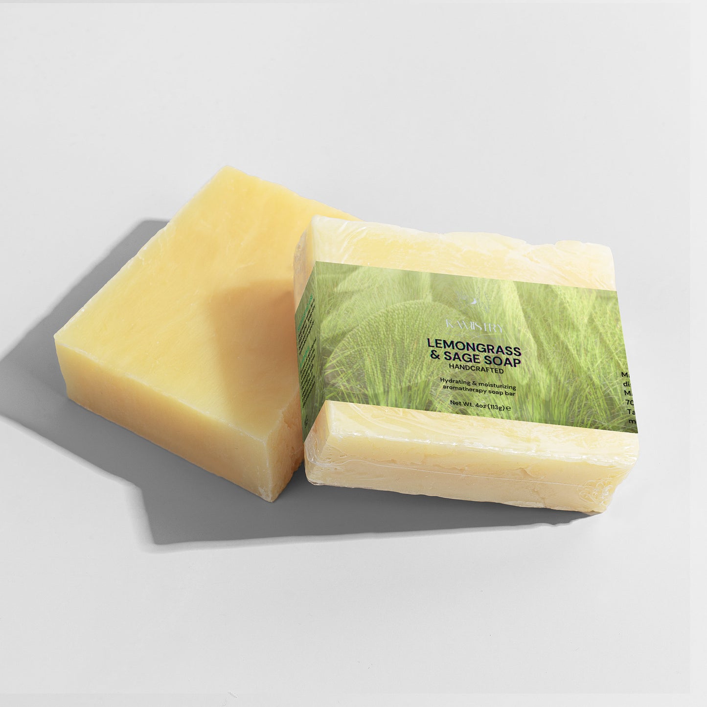 KAMISTRY Lemongrass & Sage Soap