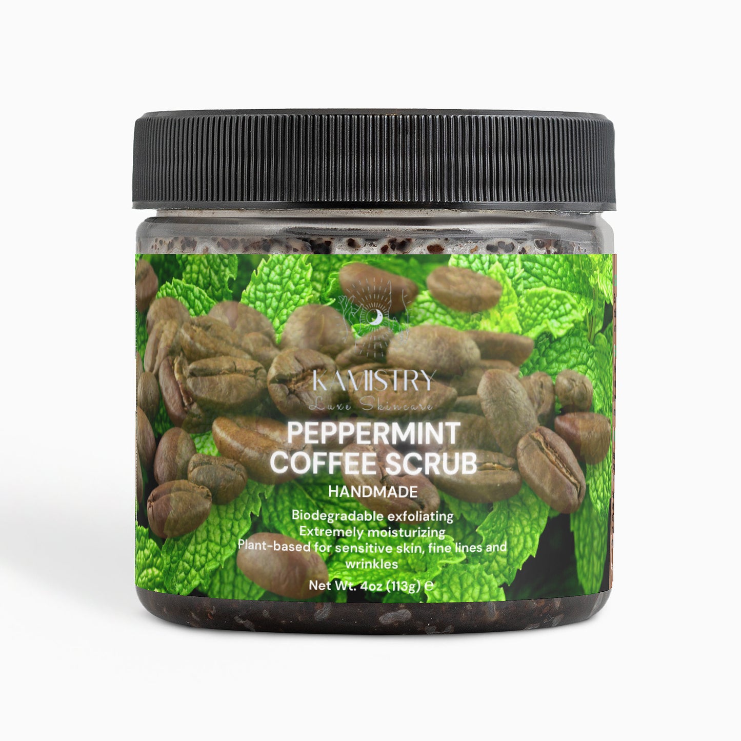 KAMISTRY Peppermint Coffee Scrub