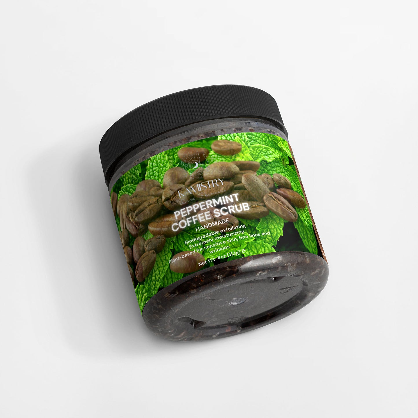 KAMISTRY Peppermint Coffee Scrub