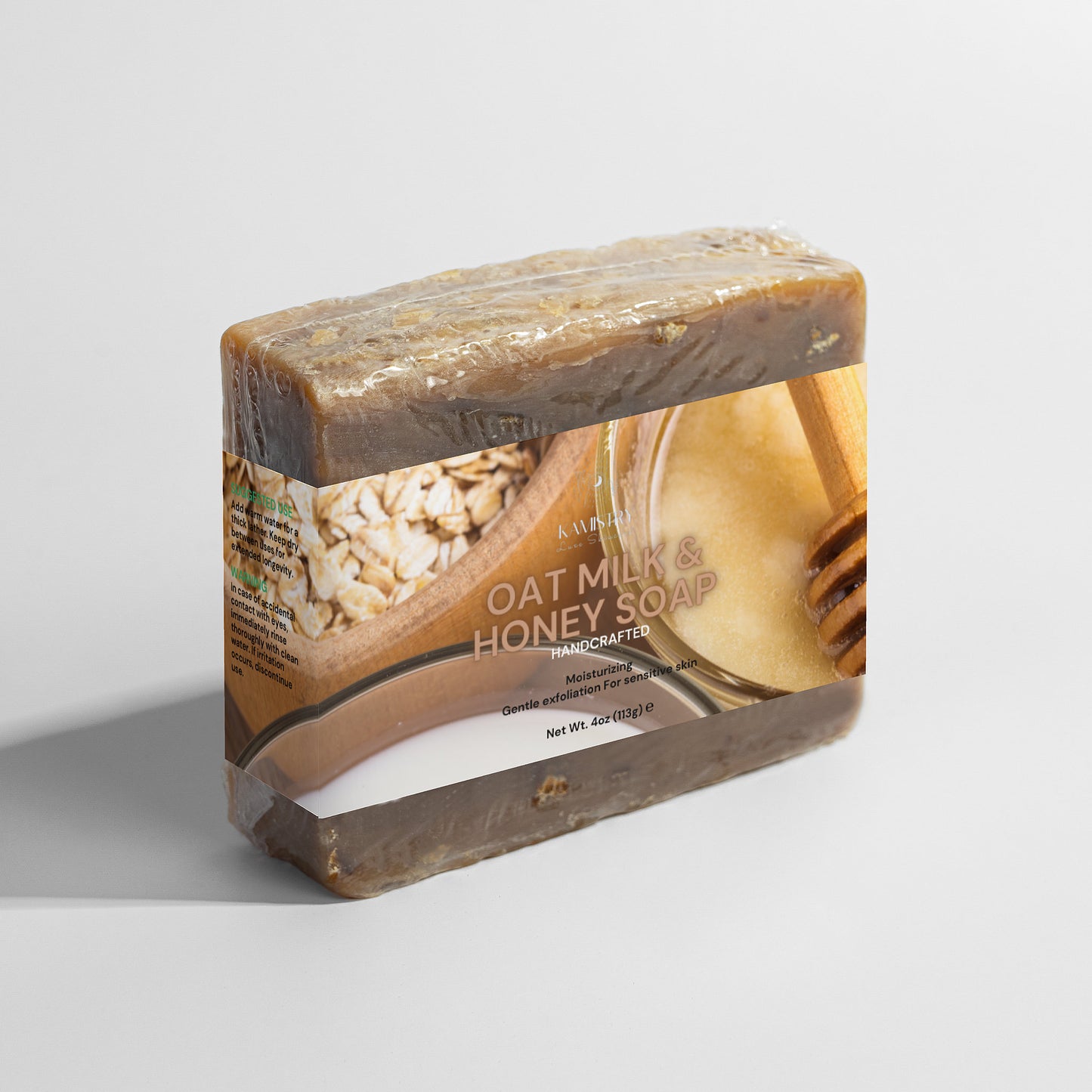 KAMISTRY Oat Milk Honey Soap