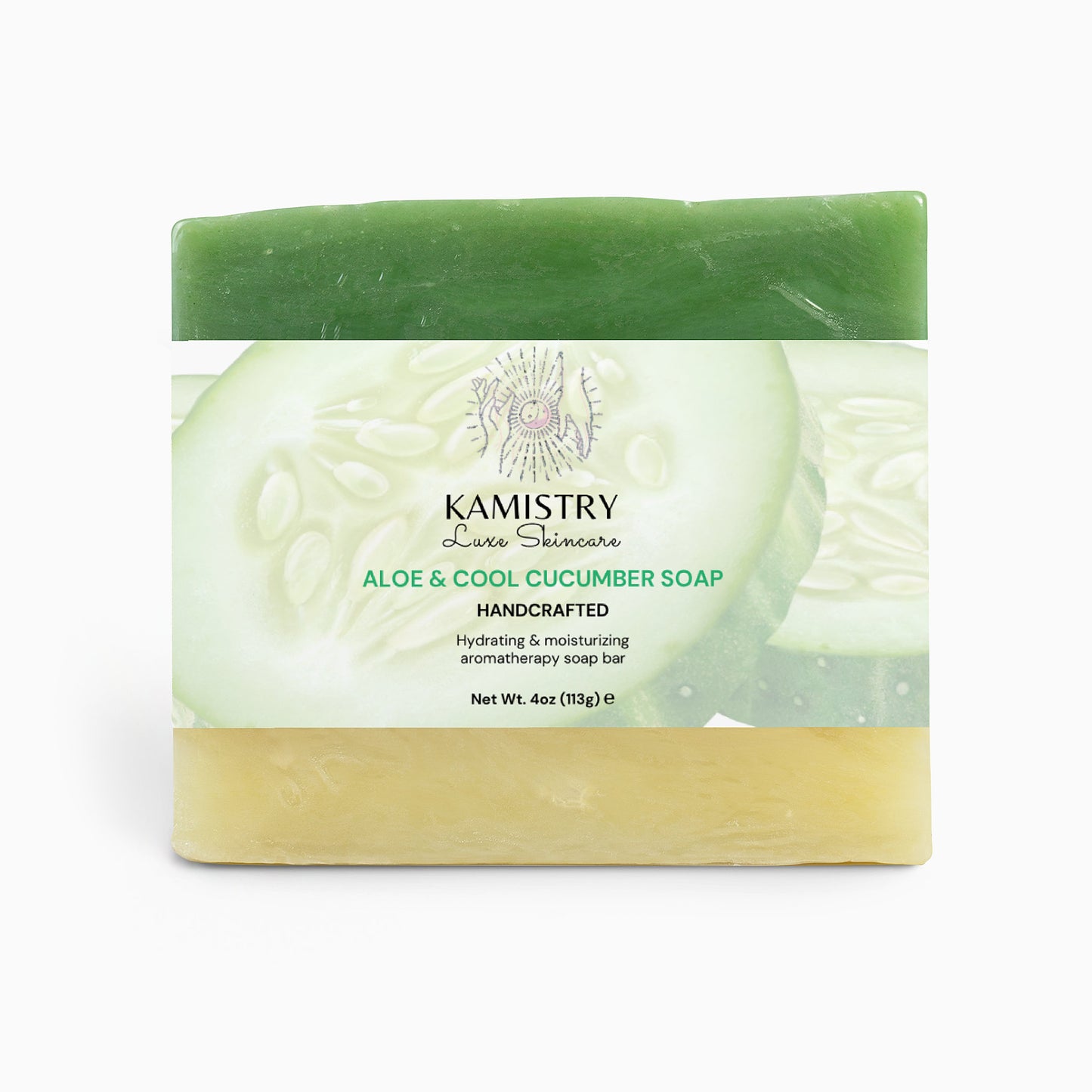 KAMISTRY Aloe & Cool Cucumber Soap