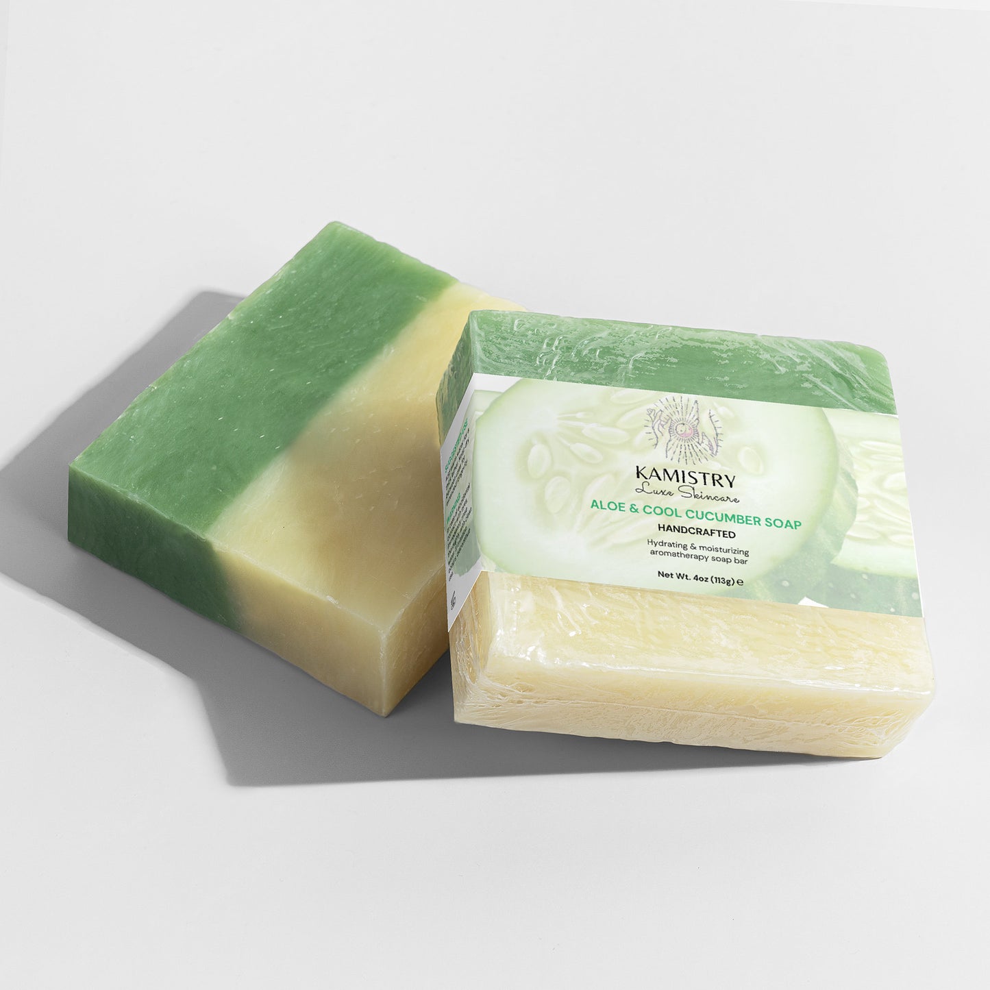 KAMISTRY Aloe & Cool Cucumber Soap