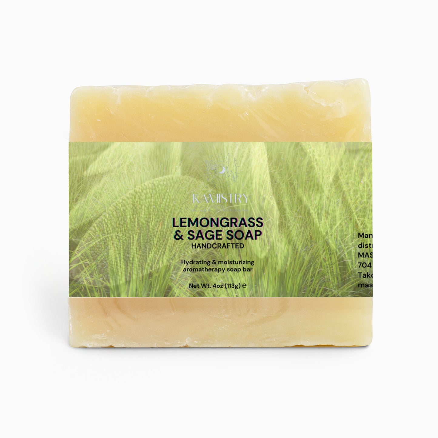 KAMISTRY Lemongrass & Sage Soap