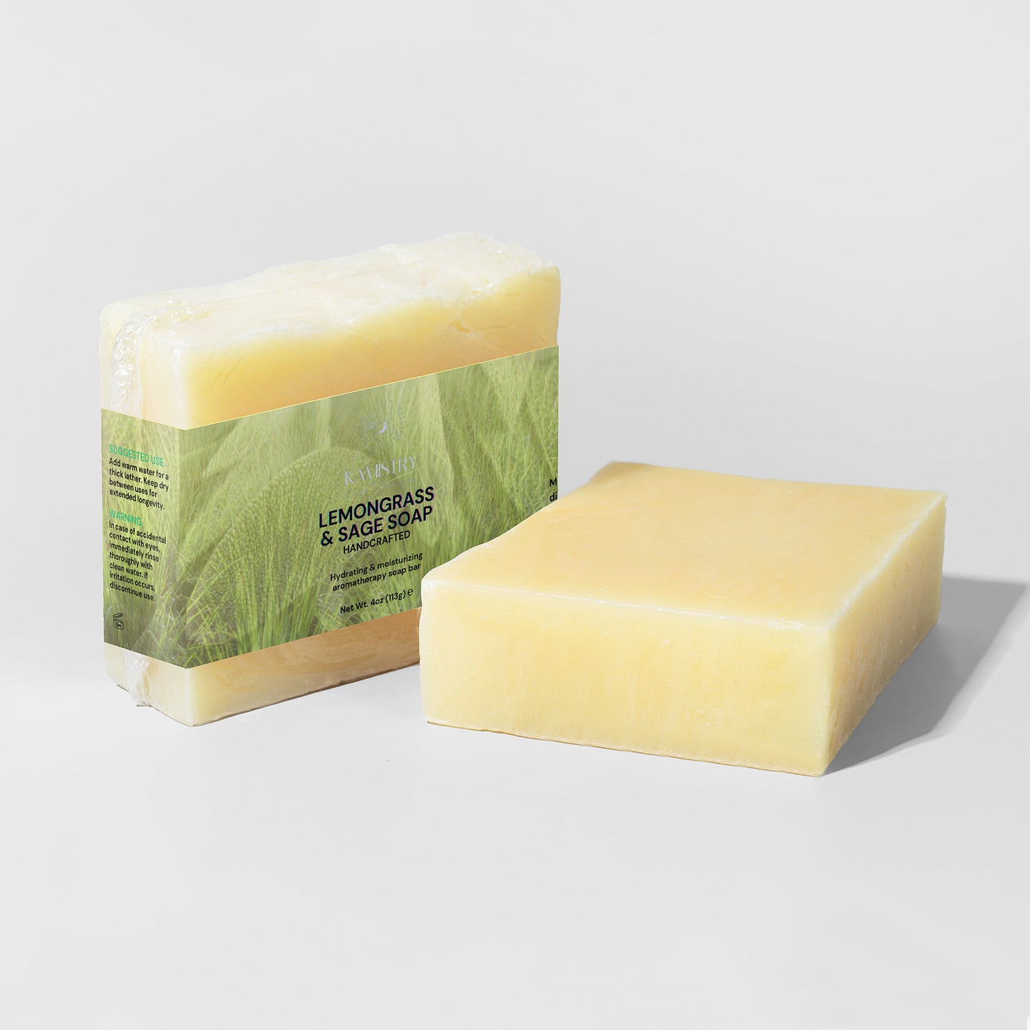 KAMISTRY Lemongrass & Sage Soap