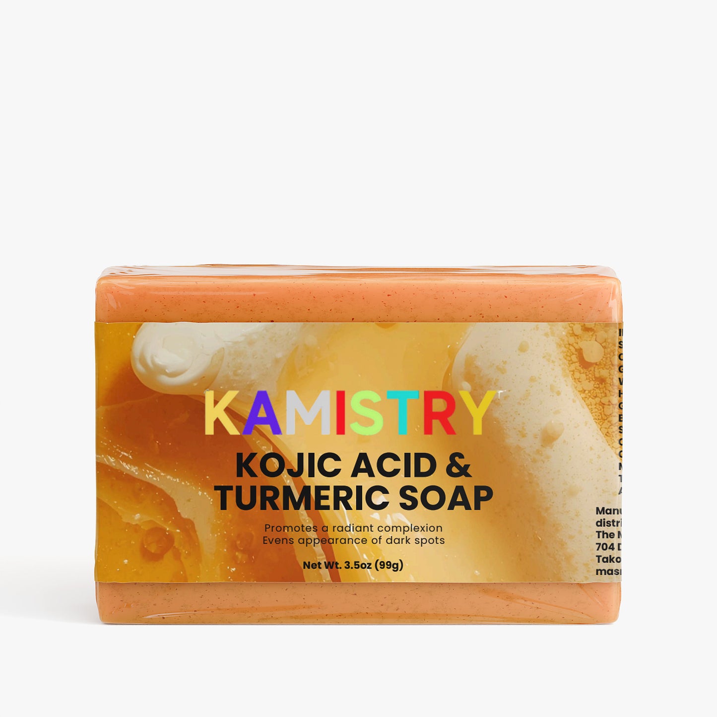 KAMISTRY Kojic Acid & Turmeric Soap