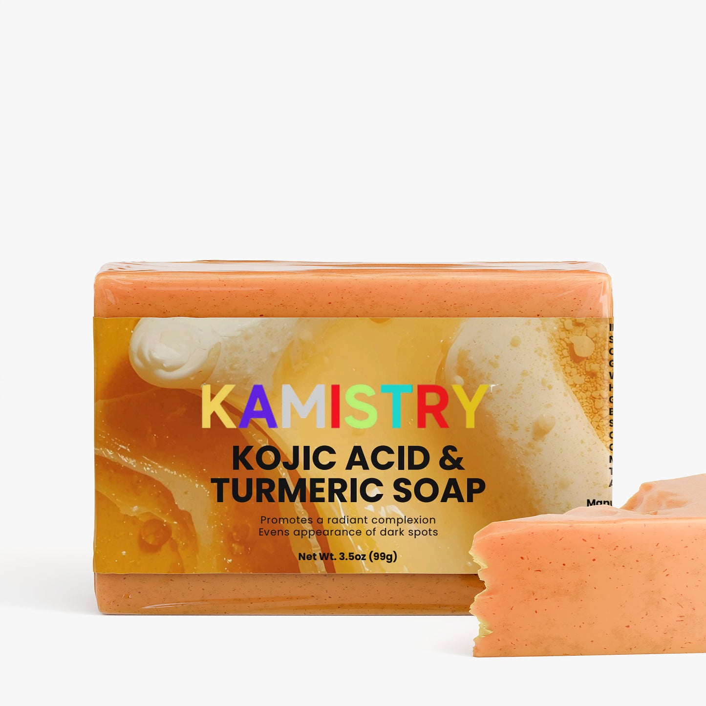 KAMISTRY Kojic Acid & Turmeric Soap