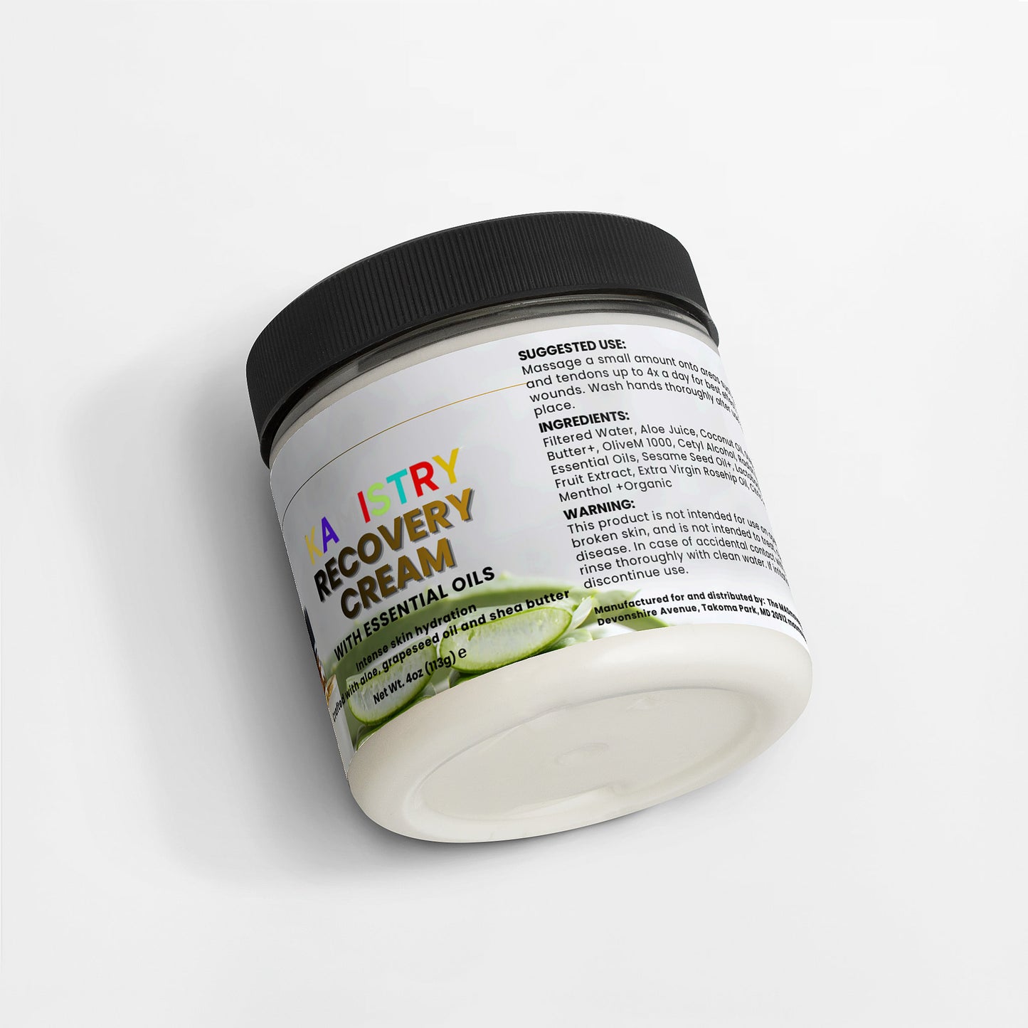 KAMISTRY Recovery Cream