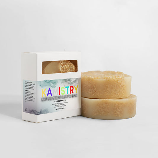 KAMISTRY Exfoliating Luffa Bar
