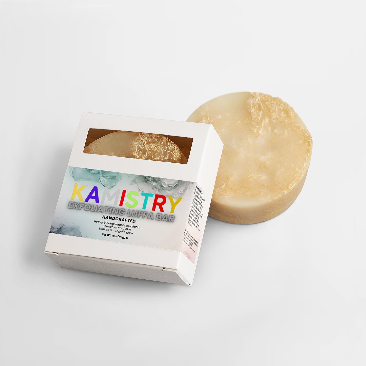 KAMISTRY Exfoliating Luffa Bar