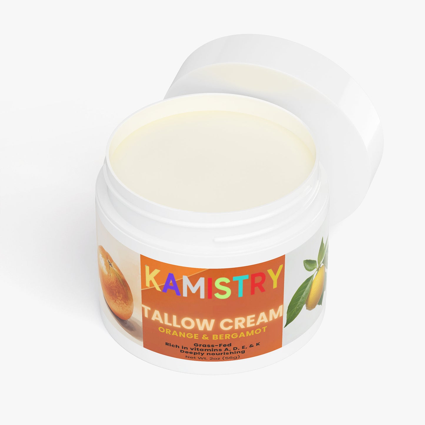 KAMISTRY Tallow Cream Orange & Bergamot