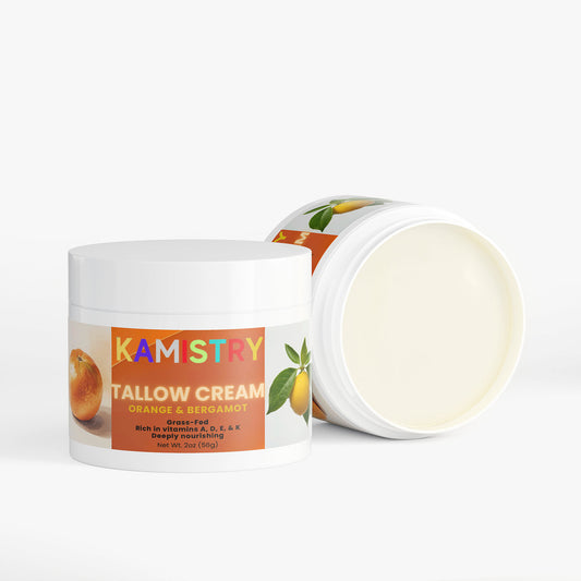 KAMISTRY Tallow Cream Orange & Bergamot